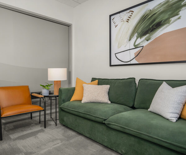 Mindful Therapy Group Spokane office therapy room