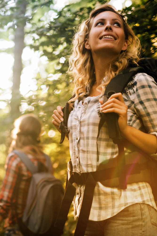 young person with a transgender pride flag