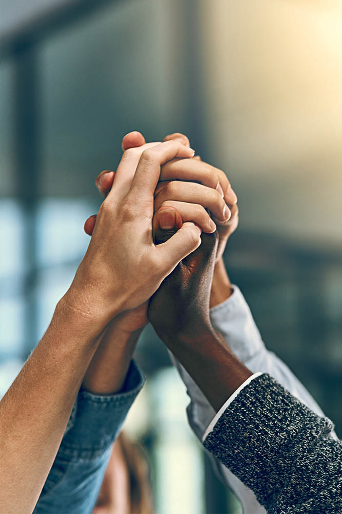 young person with a transgender pride flag