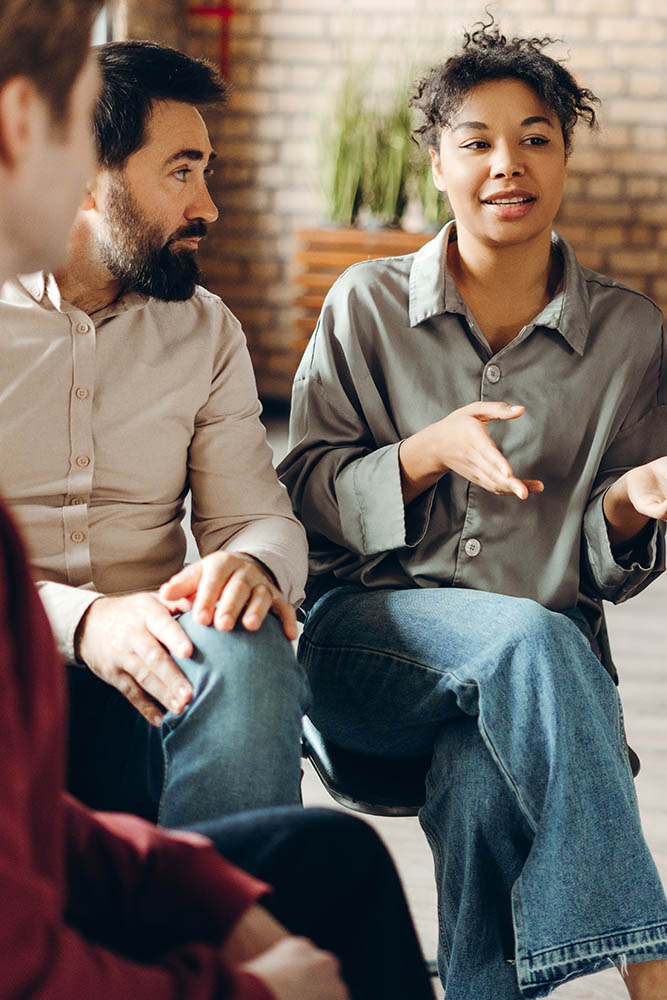 young person with a transgender pride flag