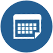 Icon of a calendar