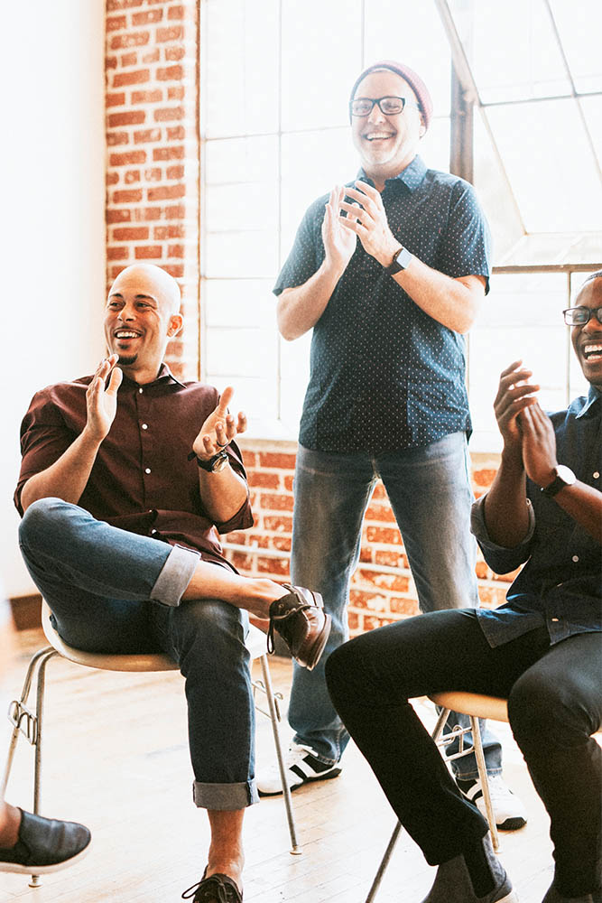 young person with a transgender pride flag