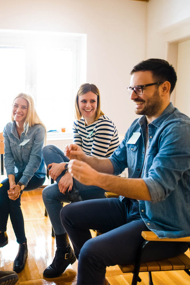 young person with a transgender pride flag