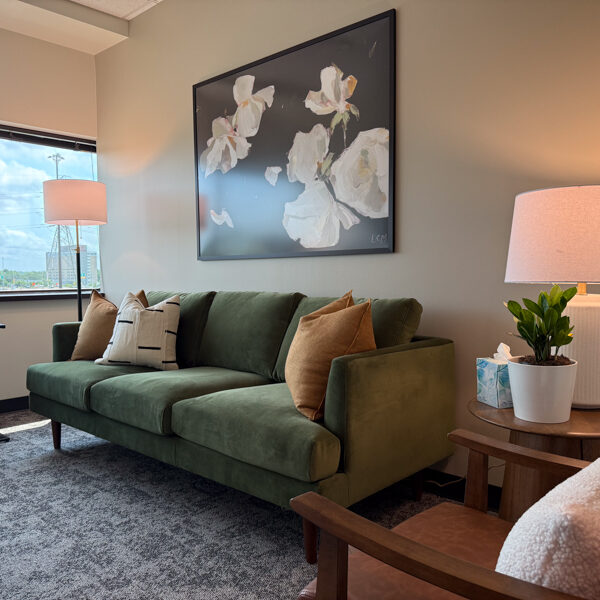 Mindful Therapy Group Bloomington office therapy room
