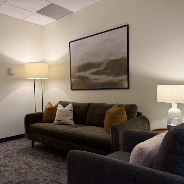 Mindful Therapy Group Bloomington office therapy room