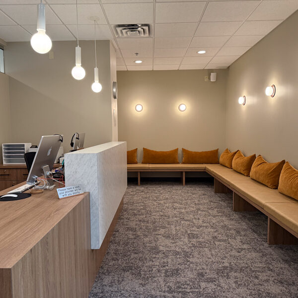 Mindful Therapy Group Bloomington office lobby