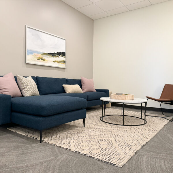 Mindful Therapy Group Denver Tech Center office therapy room