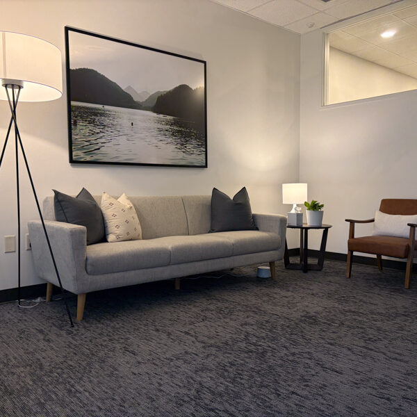 Mindful Therapy Group Eugene office therapy room