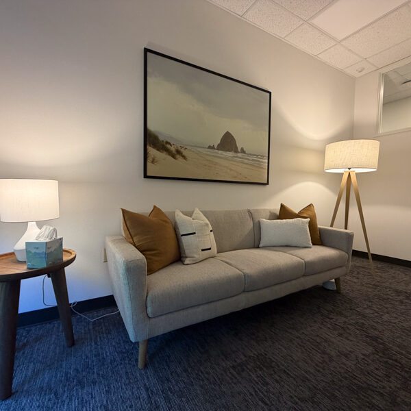 Mindful Therapy Group Eugene office therapy room